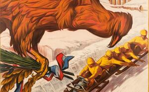 affiche JO musée alpin Chamonix