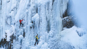 Cascade de glace