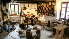 Reconstitution d'une ancienne pièce à vivre