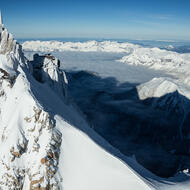 Vallée de Chamonix vue du ciel