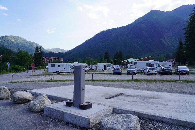 Wohnmobilservicebereich in Argentière photo 2