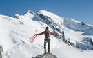 Découvrez l'alpinisme face au mont Blanc