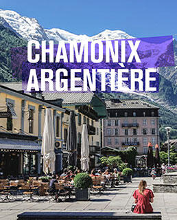 hébergements sur Chamonix et Argentière