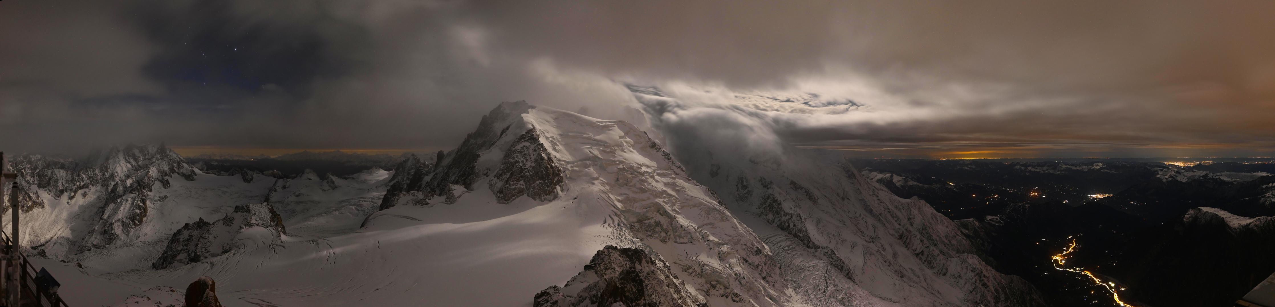 Webcam Chamonix-Mont-Blanc – paese (1050 m)